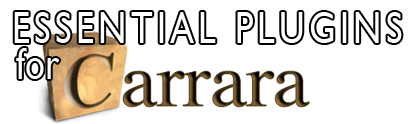 Essential Plugins for Carrara