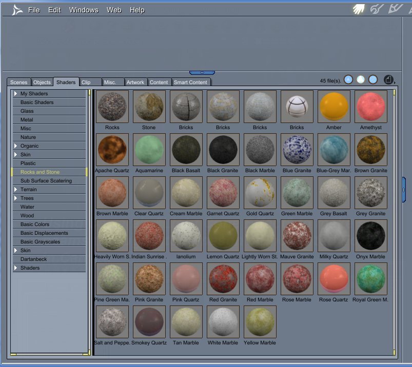 Shaders-Rocks